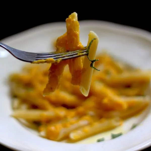 Vegan Vegetarian Butternut Squash Pasta — Italian recipe