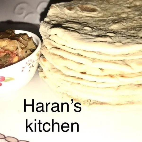 Vegan Vegetarian Indian soft roti — Indian recipe