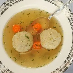 Vegetarian Dairy-Free Vegetarian Matzo Ball Soup — Kosher recipe
