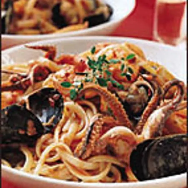 Dairy-Free Nut-Free Linguine With Seafood Sauce — American recipe