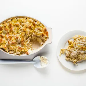 Nut-Free Shellfish-Free Chicken Casserole with Campbell's Canned Soup recipes — American recipe