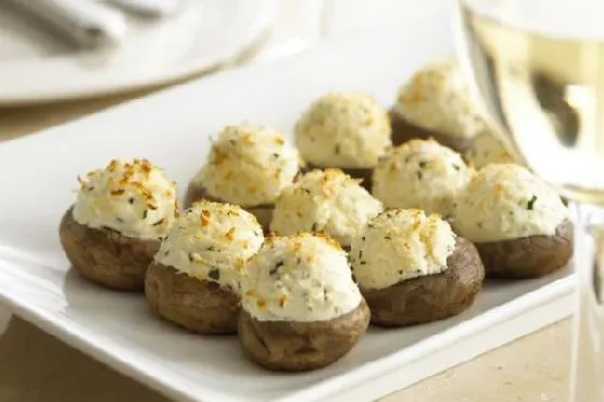 Vegan Vegetarian Alouette® Stuffed Mushroom Caps
