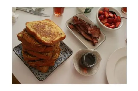 Vegetarian Nut-Free Balthazar Brioche French Toast — American recipe