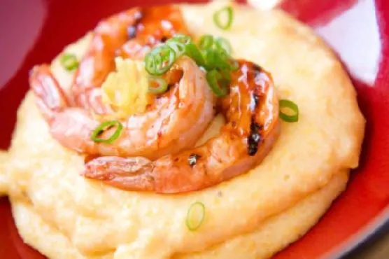 Gluten-Free Keto Barbecued Shrimp & Grits — Southern recipe