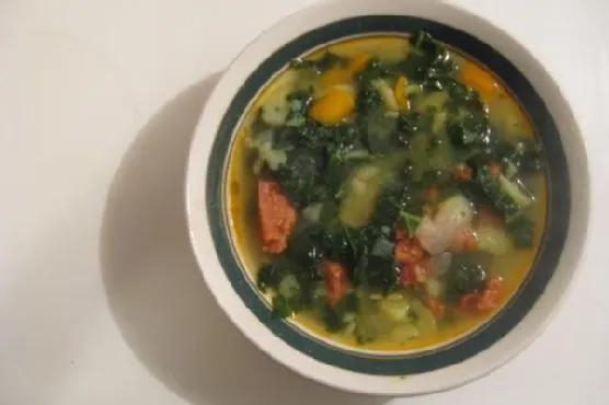 Gluten-Free Dairy-Free Caldo Verde - Portuguese Kale Soup