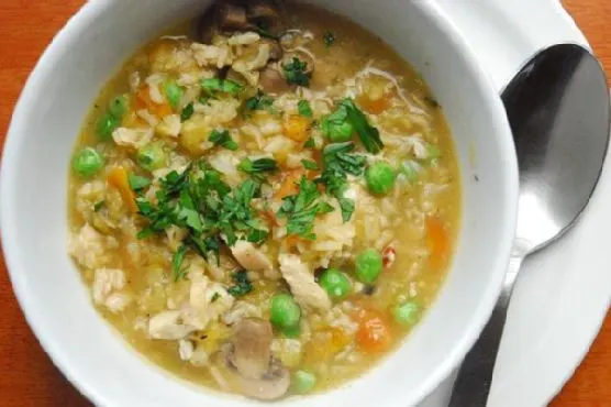 Gluten-Free Dairy-Free Chicken and Leek Porridge