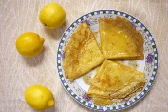 Vegetarian Nut-Free Crepes Suzette — Mediterranean recipe