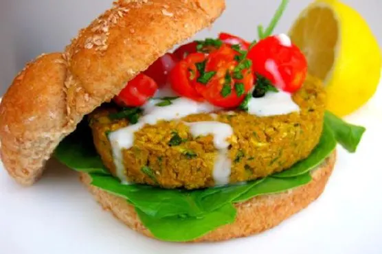 Vegan Vegetarian Falafel Burgers — American recipe
