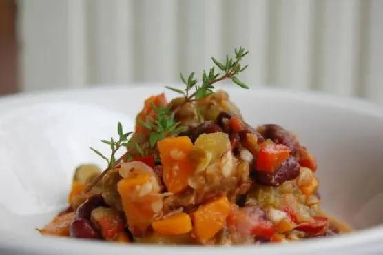 Vegan Vegetarian Farm Fresh Vegetable Stew
