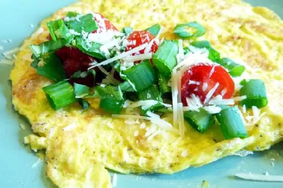 Vegetarian Gluten-Free Fresh Herb Omelette