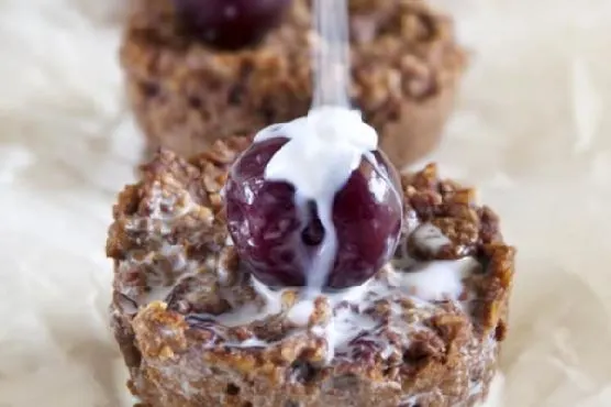Gluten-Free Dairy-Free Healthy Black Forest Baked Oatmeal