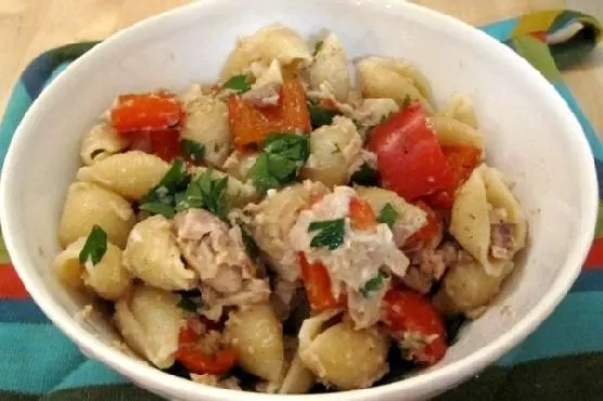 Dairy-Free Nut-Free Italian Tuna Pasta — Mediterranean recipe