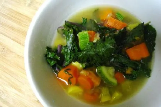Vegan Vegetarian Lemon Vegetable Soup