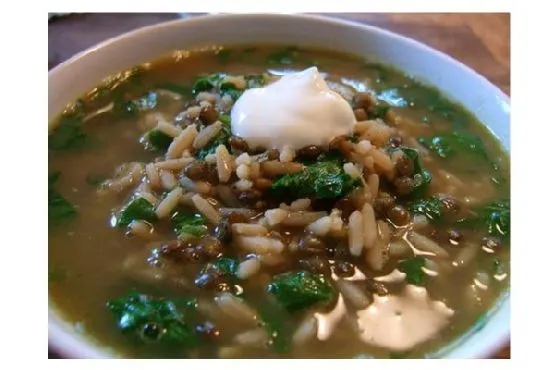 Vegan Vegetarian Lentil Rice Soup