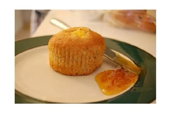Vegetarian Orange Marmalade Muffins