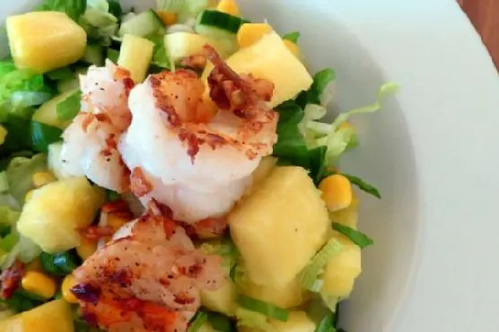 Gluten-Free Dairy-Free Shrimp and Avocado Salad