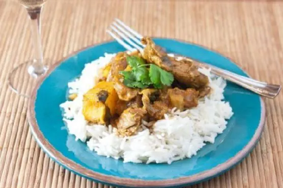 Gluten-Free Nut-Free Slow Cooker Lamb Curry — Indian recipe
