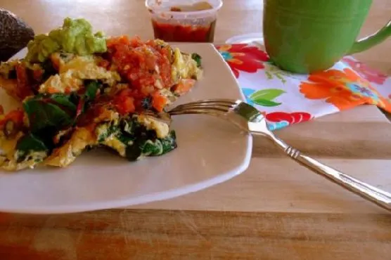 Gluten-Free Dairy-Free Turkey Sausage, Chard & Sweet Potato Breakfast Scramble