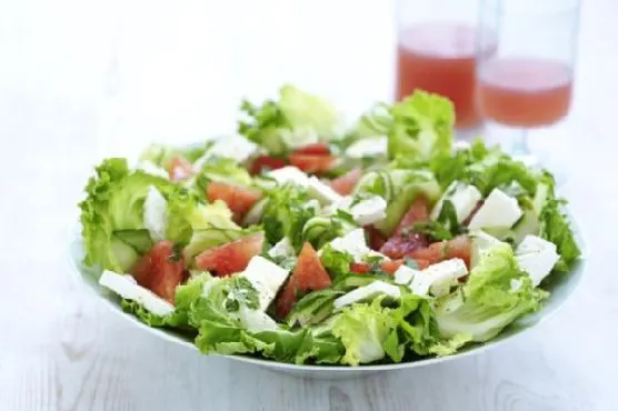 Vegetarian Gluten-Free Watermelon, Feta And Mint Salad