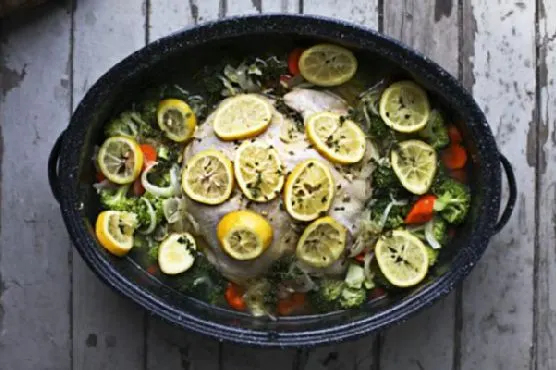 Dairy-Free Paleo Whole Chicken Dinner