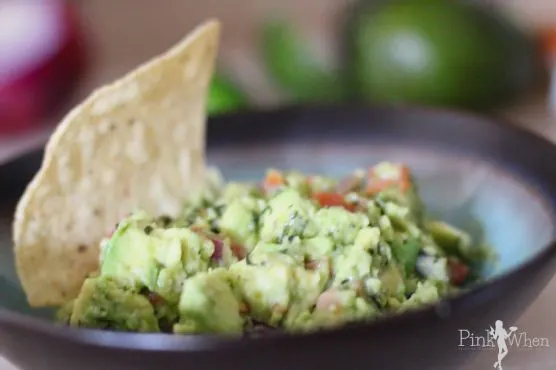 Vegan Vegetarian Homemade Guacamole — Mexican recipe