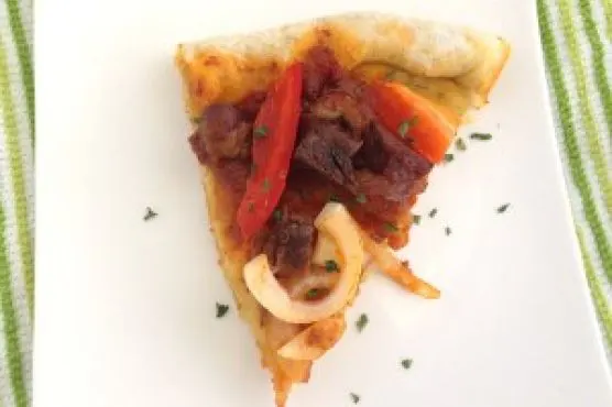 Dairy-Free Nut-Free Plantain Pizza — Mediterranean recipe