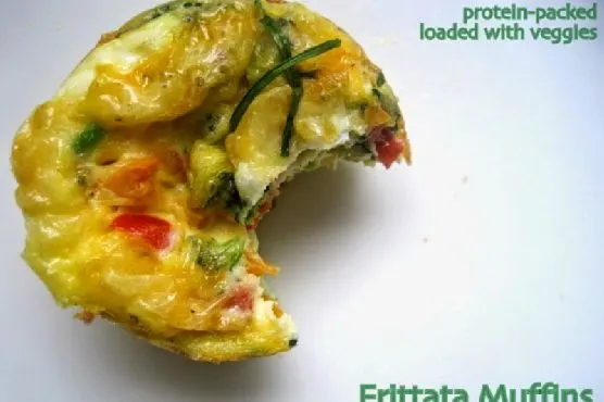 Vegetarian Gluten-Free Finger Foods: Frittata Muffins