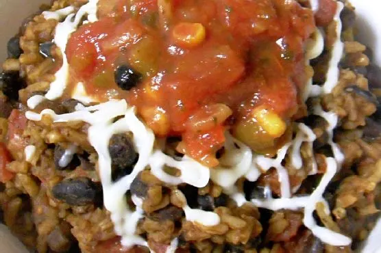 Vegan Vegetarian Easy Homemade Rice and Beans