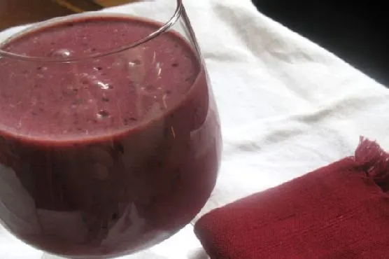 Vegan Vegetarian Cherry Coconut Milk Smoothie