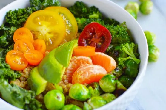 Vegan Vegetarian Instant Pot Quinoa Grain Bowl