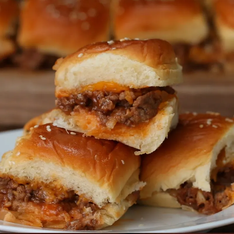 Gluten-Free Nut-Free Sloppy Joe Sliders