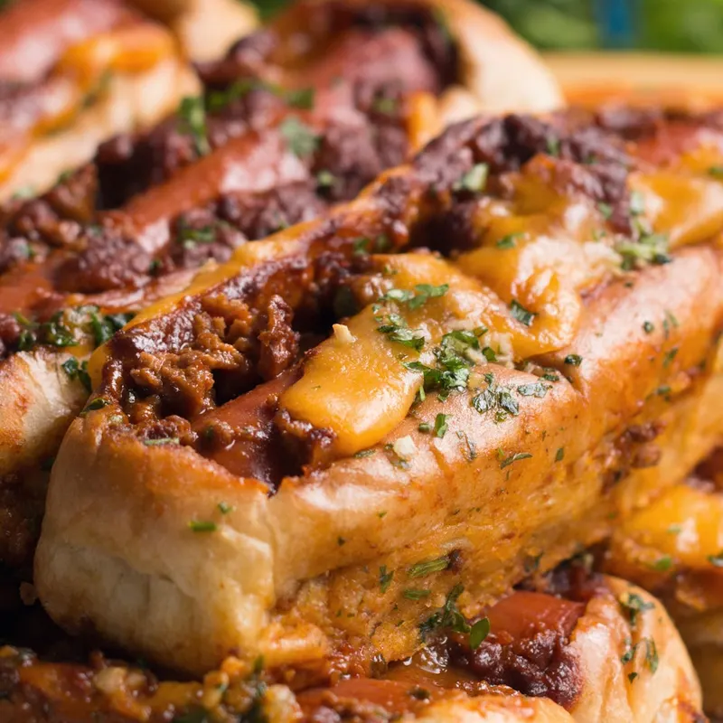 Vegetarian Nut-Free Chili Cheese Dog Boats