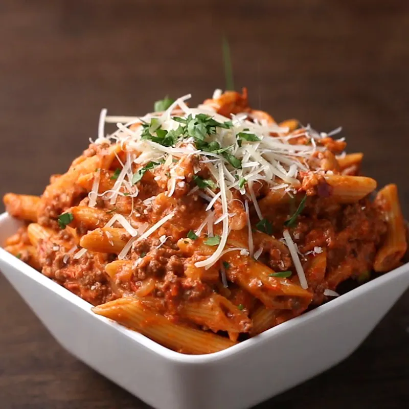 Nut-Free Shellfish-Free Penne Alla Vodka Pasta