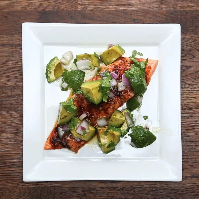 Gluten-Free Dairy-Free Avocado Lime Salmon