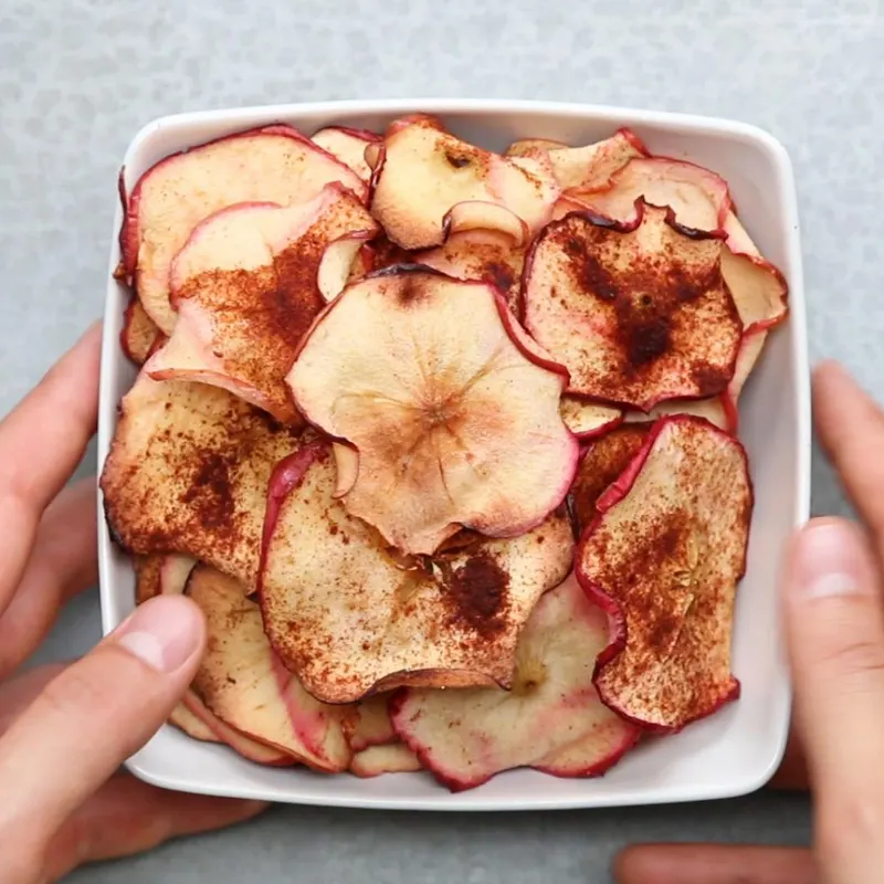 Vegan Vegetarian Apple Chips