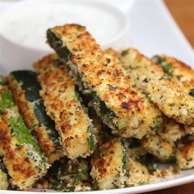 Vegetarian Nut-Free Zucchini Fries