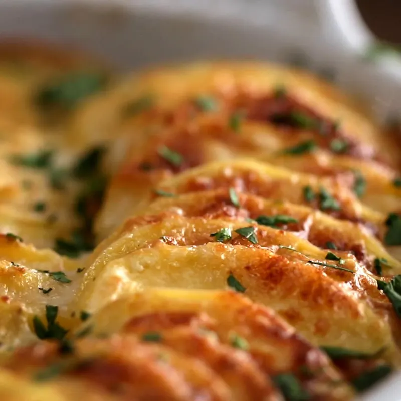 Vegetarian Nut-Free Scalloped Potatoes
