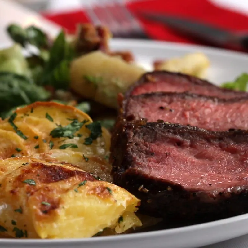 Vegetarian Gluten-Free Garlic Butter Steak