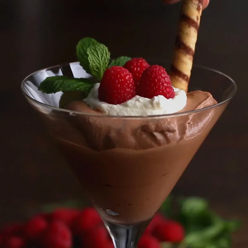 Vegetarian Gluten-Free Chocolate Mousse