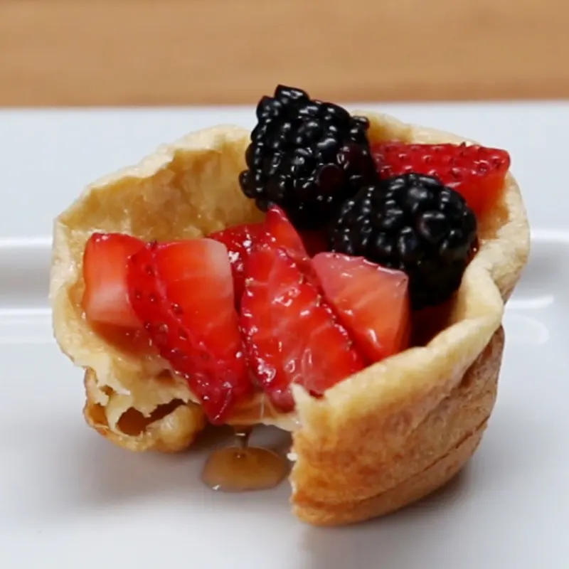 Vegetarian Keto Pancake Cups