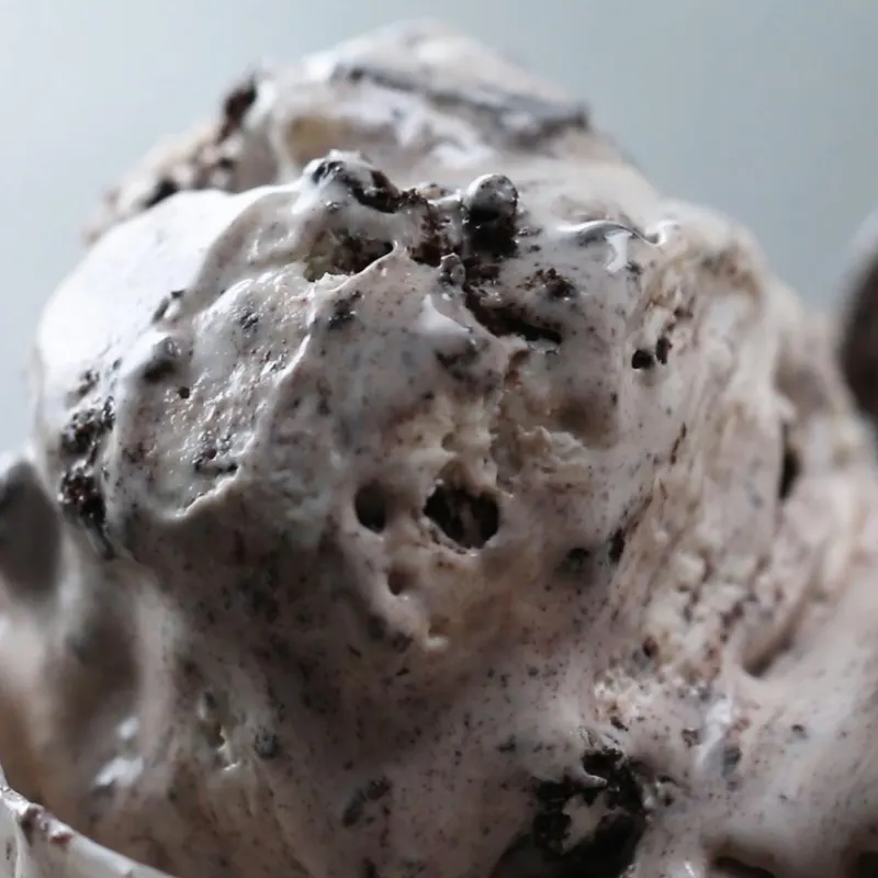 Vegetarian Gluten-Free Cookies ‘n’ Cream Ice Cream