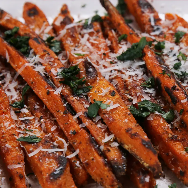 Vegetarian Gluten-Free Baked Sweet Potato Fries