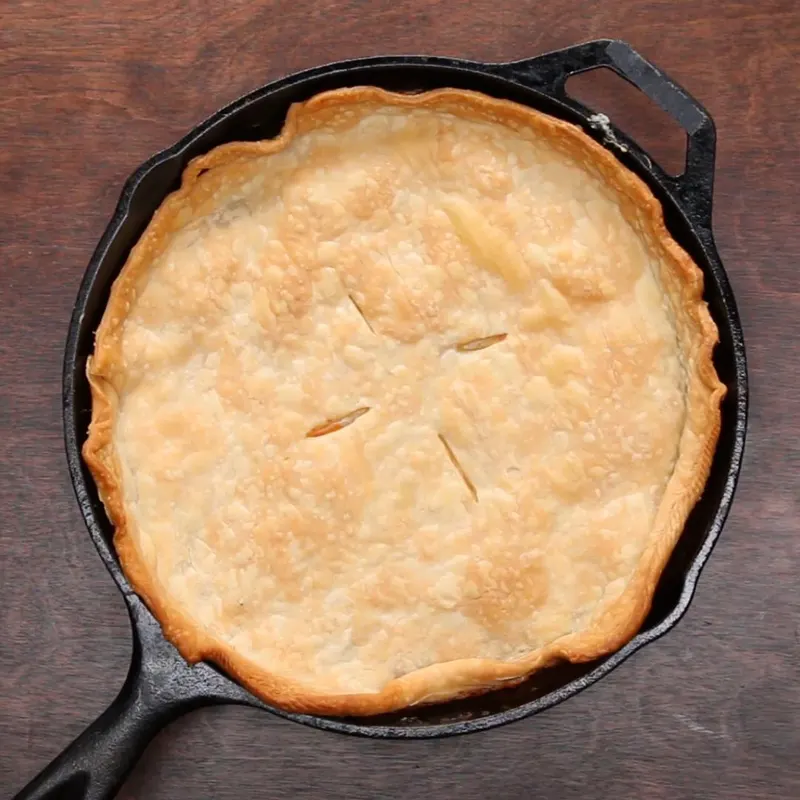 Nut-Free Shellfish-Free Skillet Chicken Pot Pie