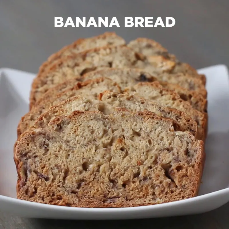 Vegetarian Shellfish-Free Banana Bread