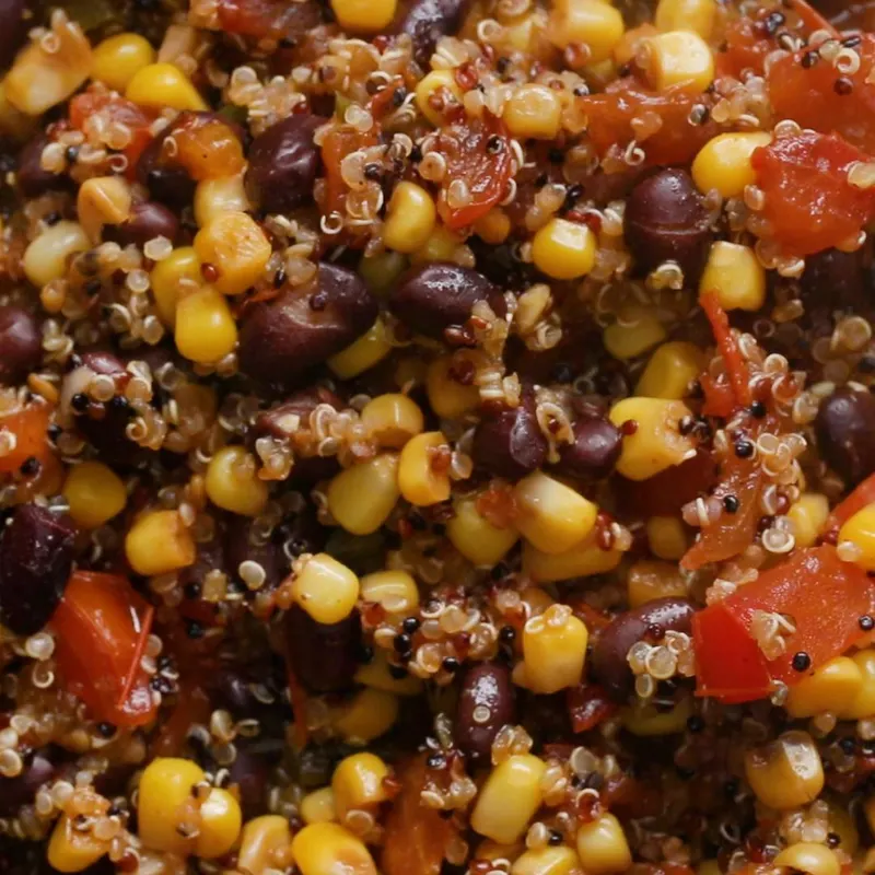 Vegan Vegetarian Southwestern-Style Quinoa Salad