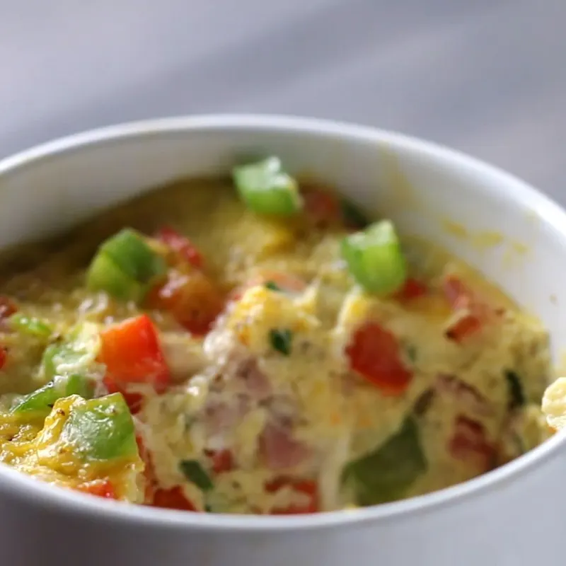 Gluten-Free Dairy-Free Microwave 3-minute Omelette In A Mug