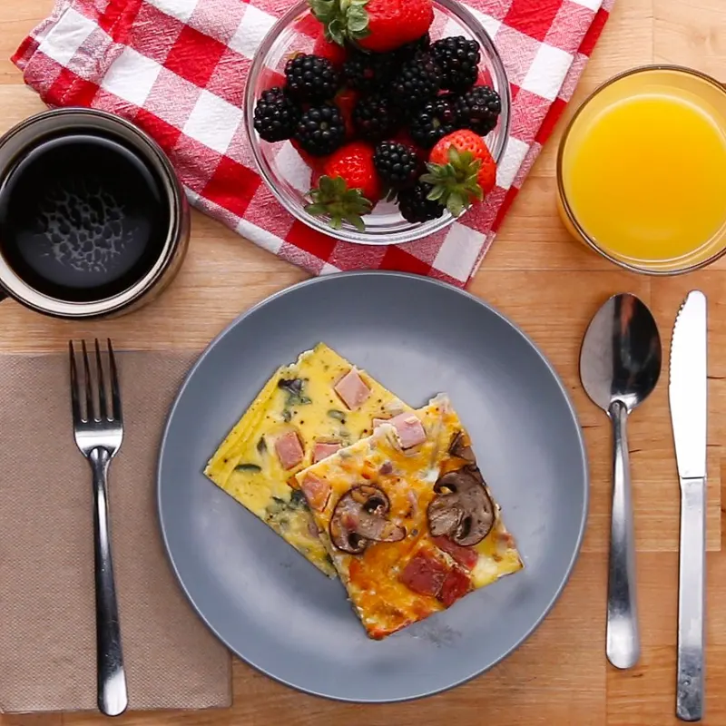 Vegetarian Gluten-Free Time Saving Sheet-Pan Eggs