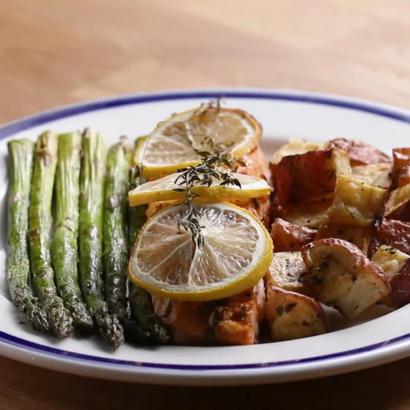 Gluten-Free Dairy-Free Easy Salmon Dinner