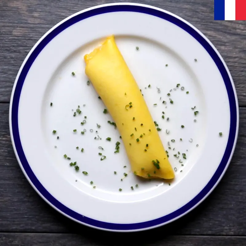 Vegetarian Gluten-Free French Omelette
