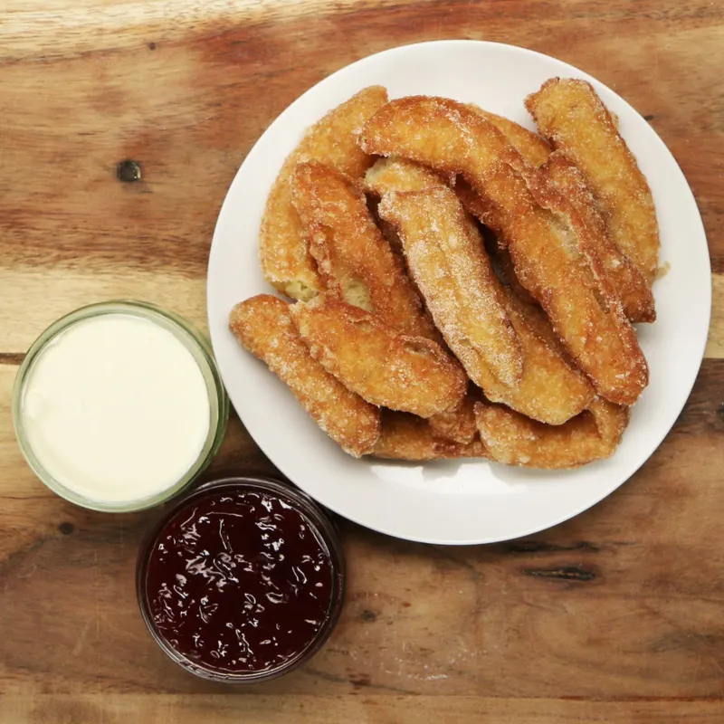 Vegetarian Shellfish-Free Afternoon Tea Churros